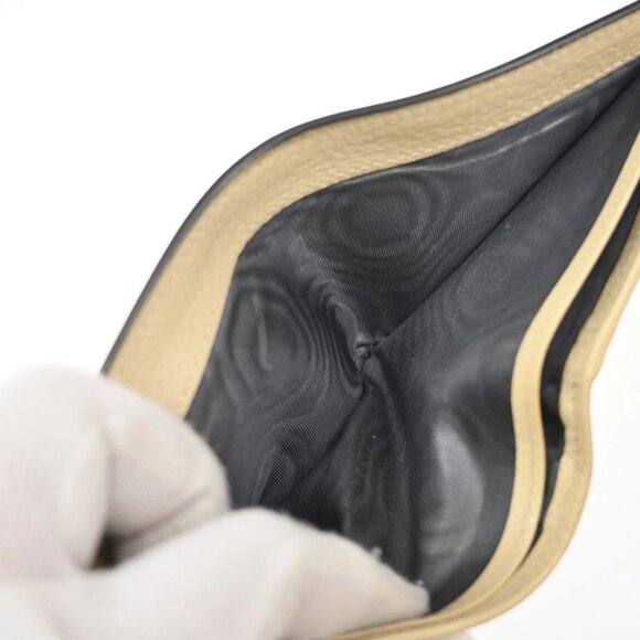 GUCCI GG Pattern Off The Grid Compact Wallet Canvas Leather Beige Gray 09EG261 - Picture 9 of 16